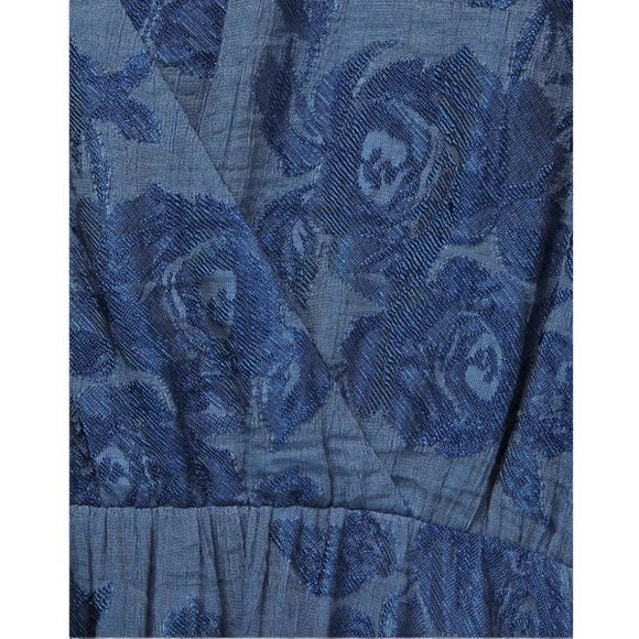 NWOT TED BAKER Zilda-Puff Sleeve Midi with Fixed Wrap‎ Front (5) - Picture 5 of 14